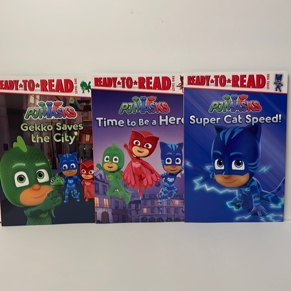 Ready-To-Read Level-One 3 Book Series PJ‎ Mask - Picture 1 of 2